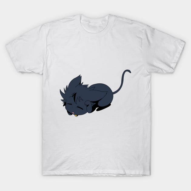 Servamp - Cute Cat Kuro T-Shirt by oneskyoneland